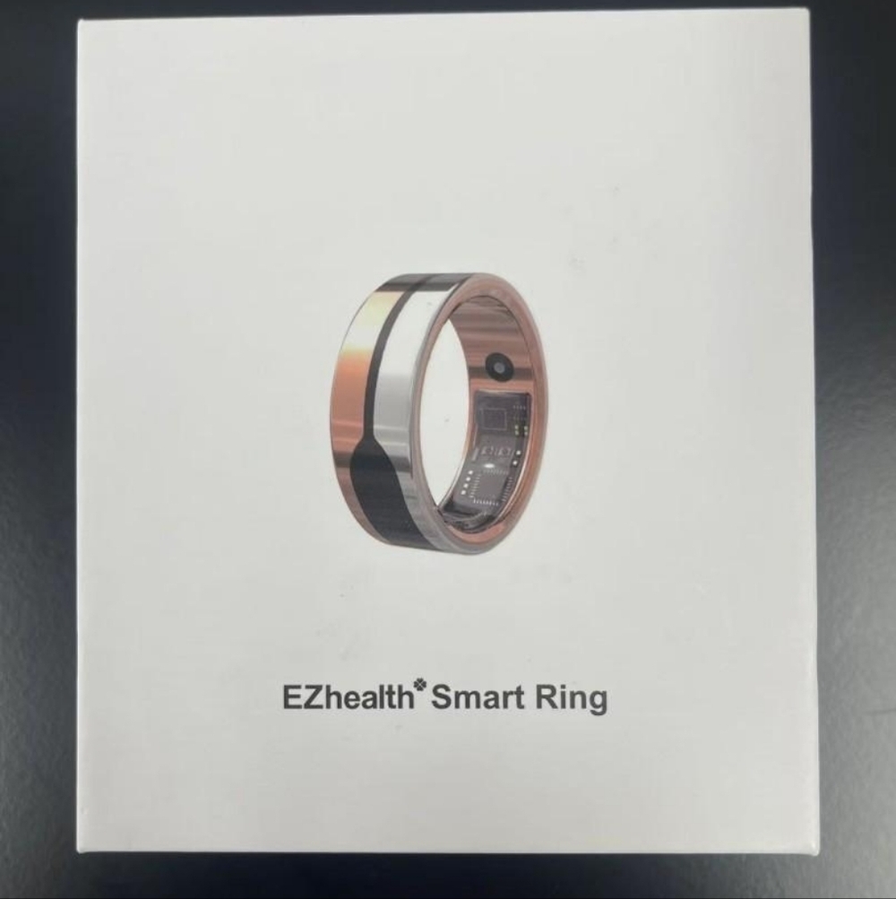 EZhealth Smart Ring-EHR1 Silver and Gold All Sizes Avali